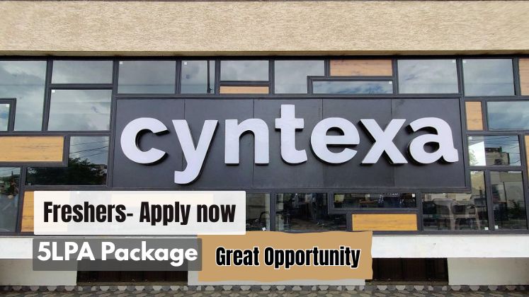 Cyntexa Off Campus Drive for Freshers
