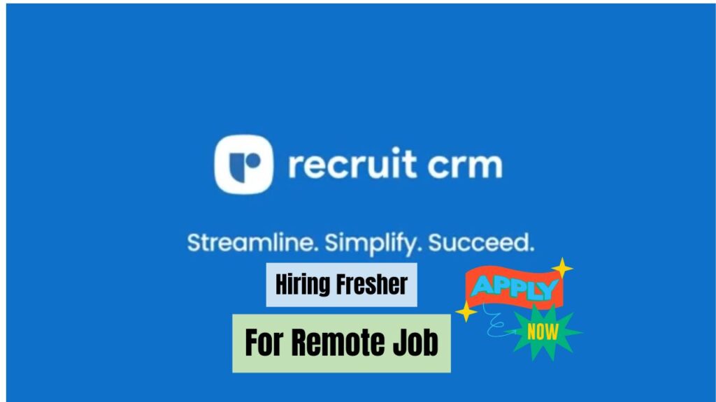 Recruit CRM Off Campus Drive 2025