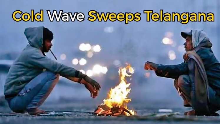 Winter Grips Telangana : Rudrangi Records 10.2°C