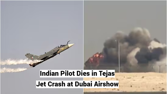 Tejas jet crash Dubai Airshow