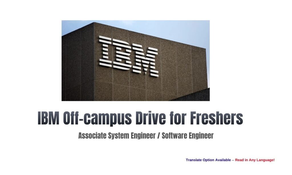 IBM Off-Campus Drive 2025