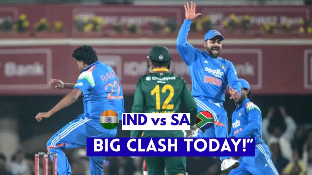 IND vs SA 2nd ODI Today