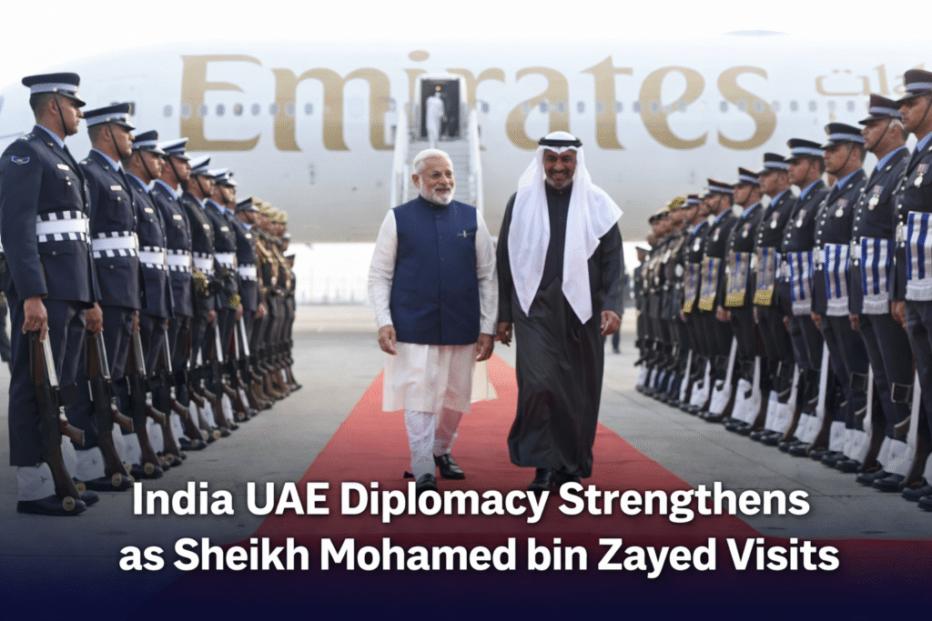 India UAE Diplomacy