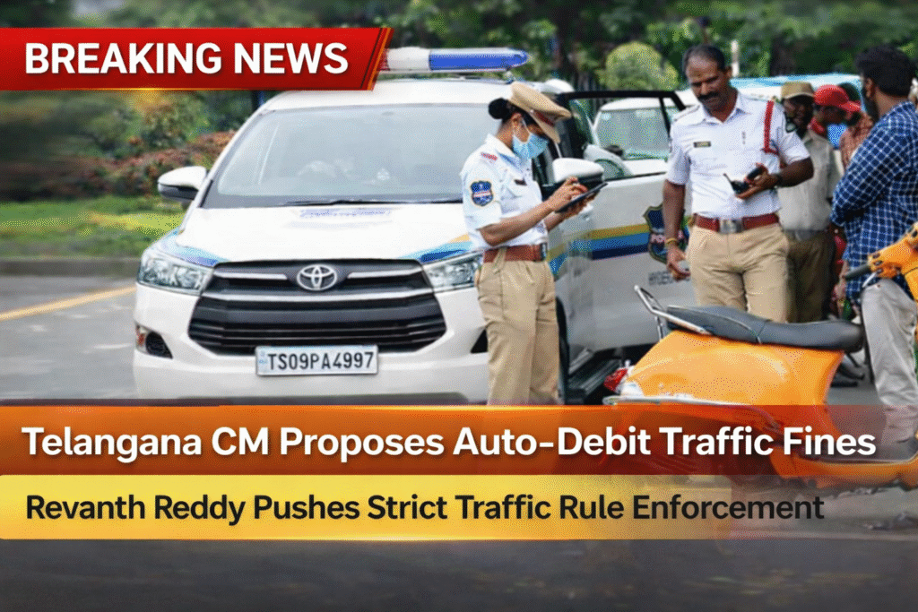 Telangana Auto Debit Traffic Fines