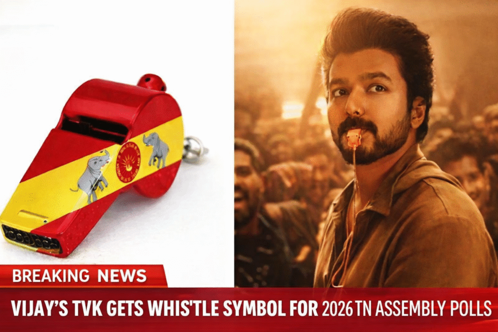 Vijay TVK Whistle Symbol