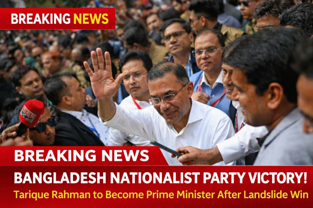 Bangladesh Nationalist Party Victory