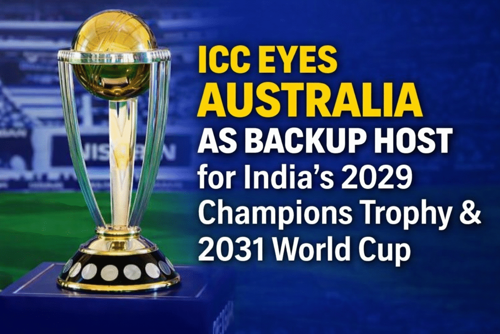 ICC Eyes Australia as Backup Host