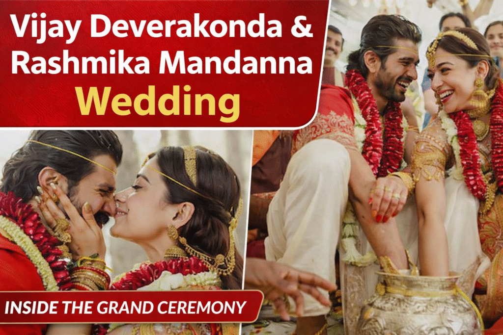 Vijay Deverakonda and Rashmika Mandanna Wedding