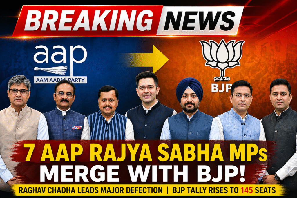 AAP MPs Join BJP 2026